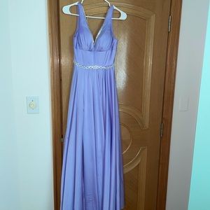 Lilac Dress! With slit. Size 4